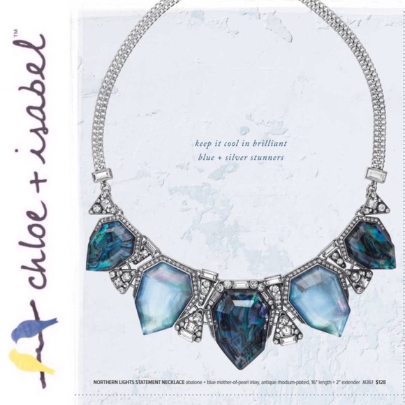 chloe + isabel northern lights necklace and earrings set - Picture 7 of 10